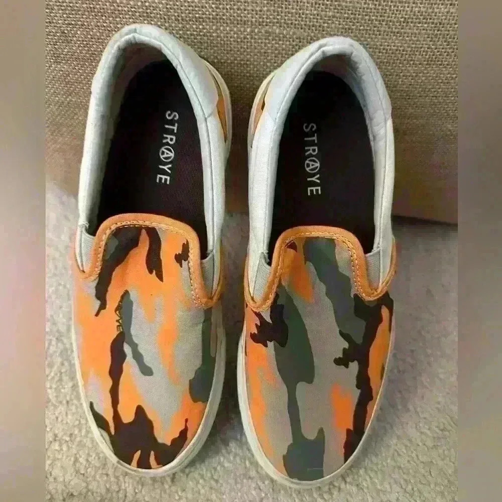 STRAYE VENTURA SAFETY CAMO WOMENS SIZE 8.5 USA MENS 7